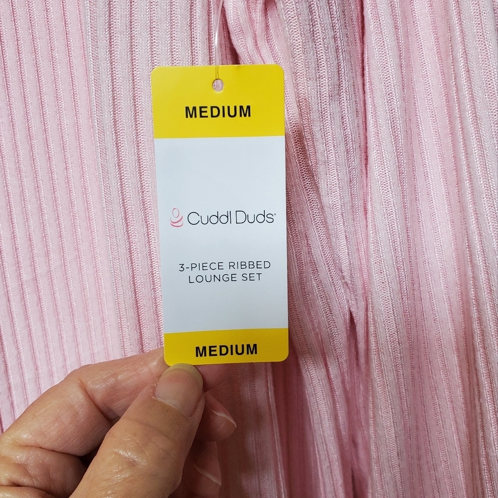 CuddlDuds Robe PJ 3pc  Set.  Size Medium - Picture 4 of 16